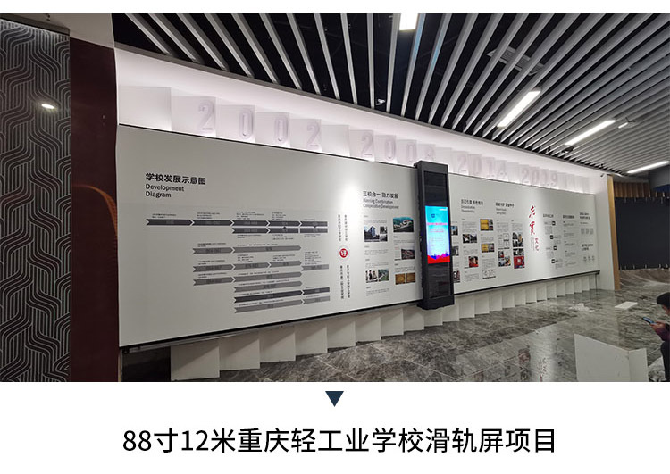 廣告工廠滑軌屏