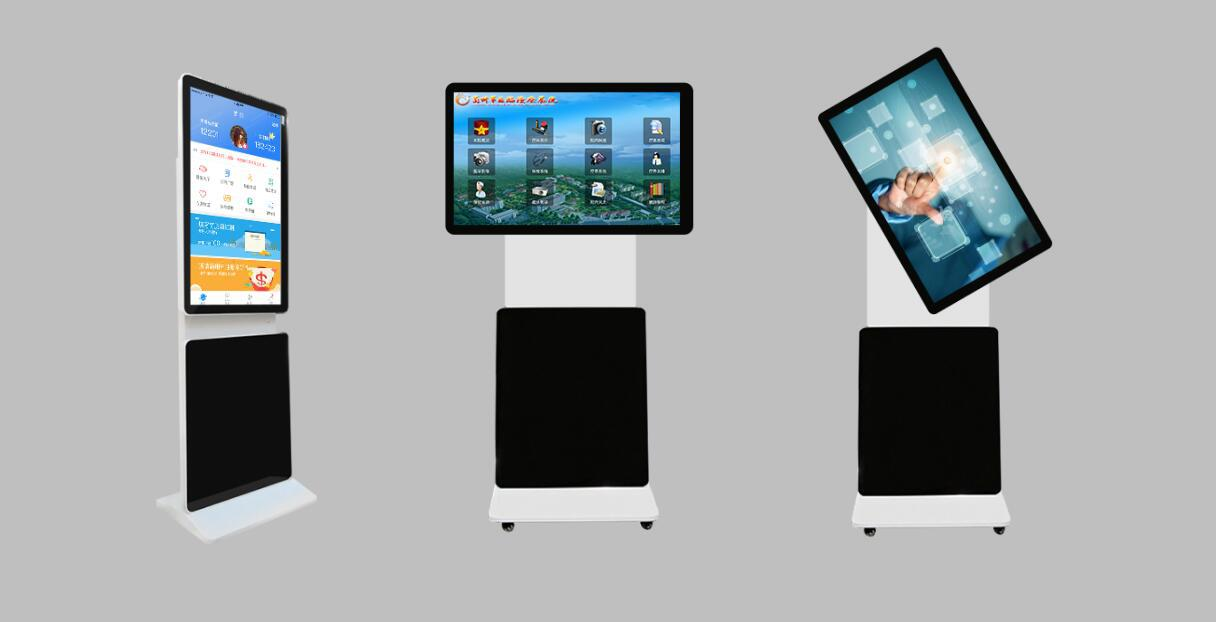 立式旋轉(zhuǎn)觸摸廣告機(jī)一體機(jī)